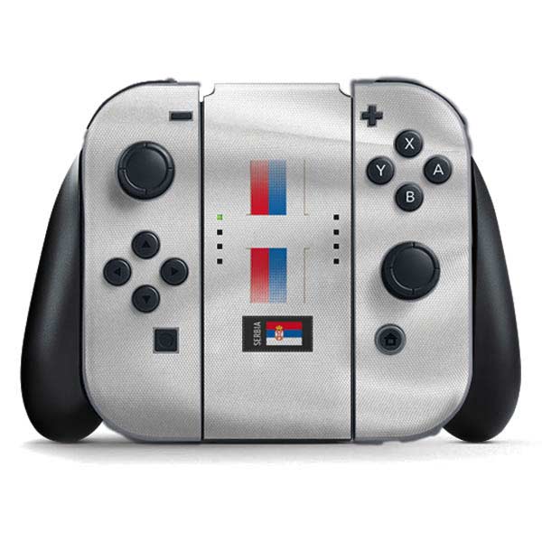 Serbia Soccer Flag Nintendo Skins