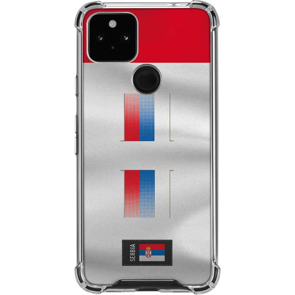 Serbia Soccer Flag Pixel Cases