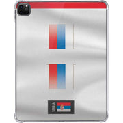 Serbia Soccer Flag iPad Pro 11in (2024) Clear Case