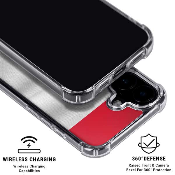 Serbia Soccer Flag iPhone 16 MagSafe Case