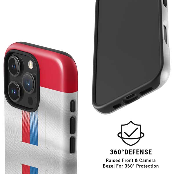 Serbia Soccer Flag iPhone 16 Pro Magsafe Impact Case