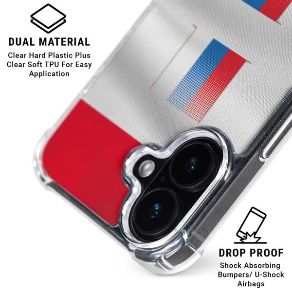Serbia Soccer Flag iPhone 17 MagSafe Case