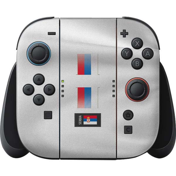 Serbia Soccer Flag Nintendo Skins