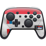 Serbia Soccer Flag Nintendo Skins