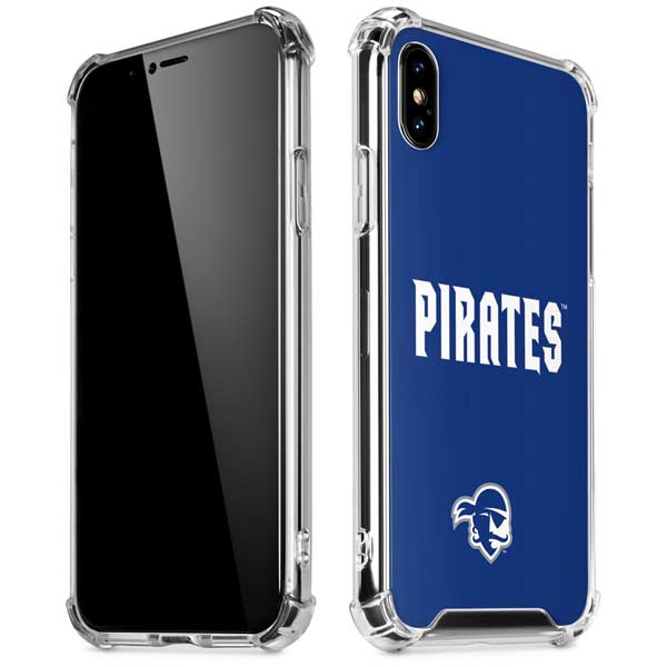 Seton Hall University Pirates Net iPhone X/XS Clear Case