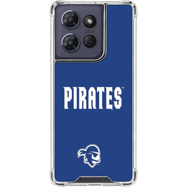 Seton Hall University Pirates Net Moto G Power 5G (2025) Clear Case