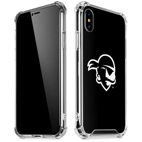 Seton Hall University Zoomed Basketball iPhone X/XS Clear Case