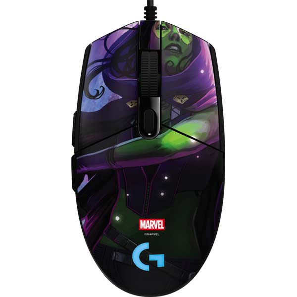Marvel Gamora Shadow Assassin G203 Prodigy RGB Wired Gaming Mouse Skin