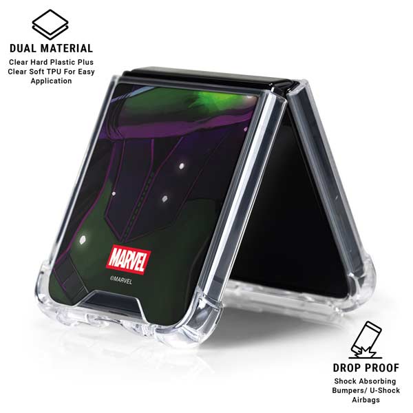 Marvel Gamora Shadow Assassin Galaxy Z Flip7 Clear Case