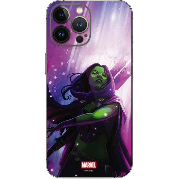Marvel Gamora Shadow Assassin iPhone 15 Pro Max Skin