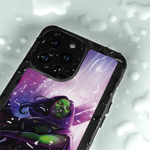 Marvel Gamora Shadow Assassin iPhone 15 Pro Waterproof Case