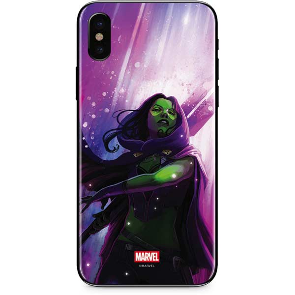 Marvel Gamora Shadow Assassin iPhone X Skin