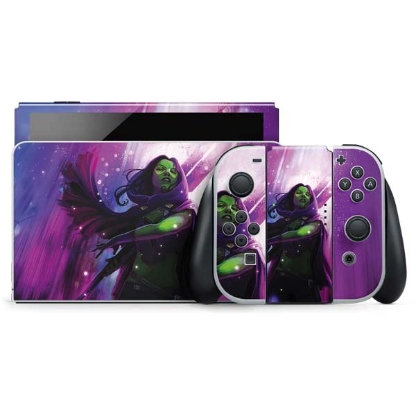 Marvel Gamora Shadow Assassin Nintendo Switch OLED (2021) Skin