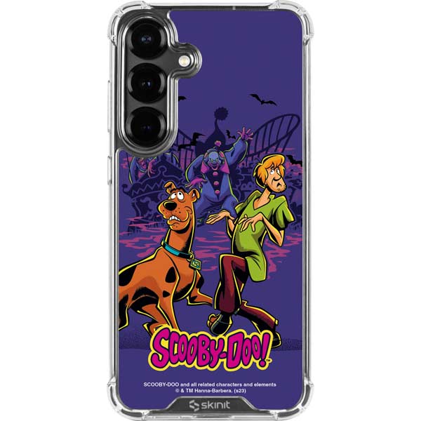 Scooby-Doo Shaggy and Ghost Clown Galaxy S26 Plus Clear Case
