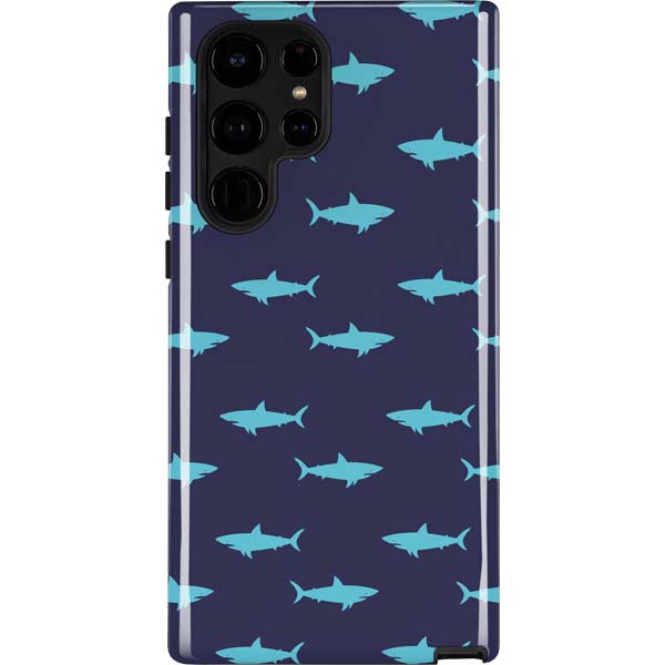 Shark Print Galaxy S25 Ultra Impact Case