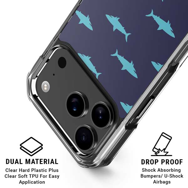Shark Print iPhone 17 Pro Max MagSafe Case | Skinit