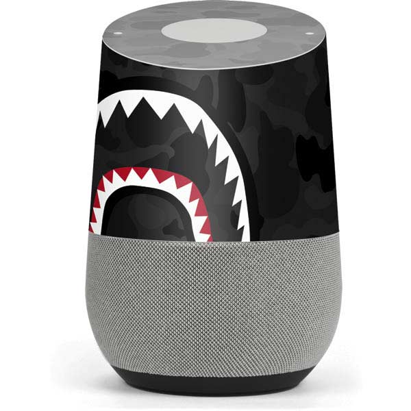 Shark Teeth Grey Street Camo Google Home Skin