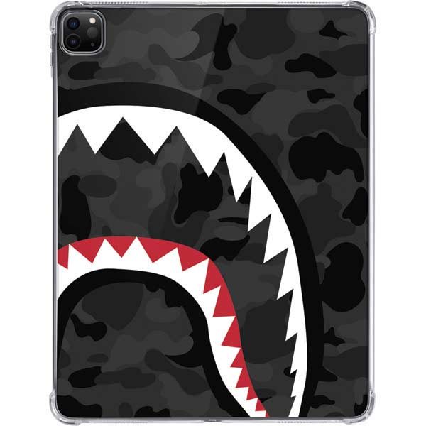 Shark Teeth Grey Street Camo iPad Pro 11in (2024) Clear Case