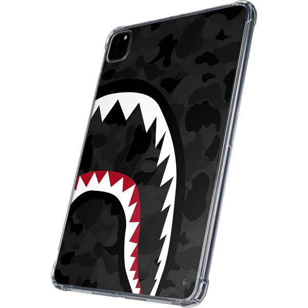 Shark Teeth Grey Street Camo iPad Pro 11in (2024) Clear Case