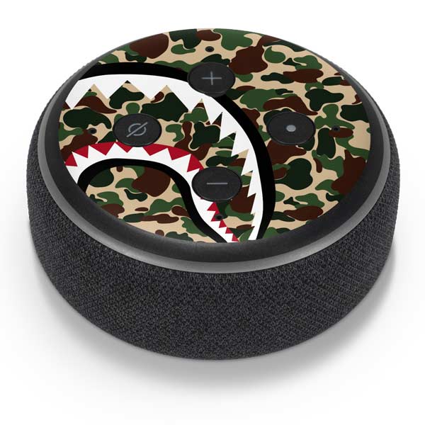Shark Teeth Street Camo Amazon Echo Dot Skin