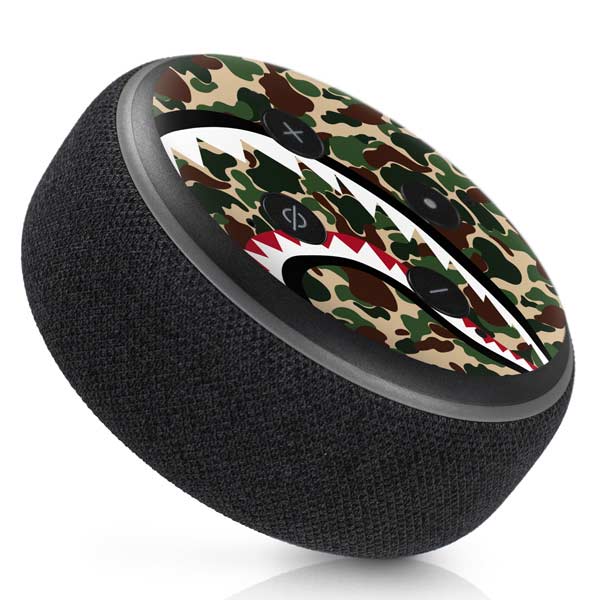 Shark Teeth Street Camo Amazon Echo Dot Skin