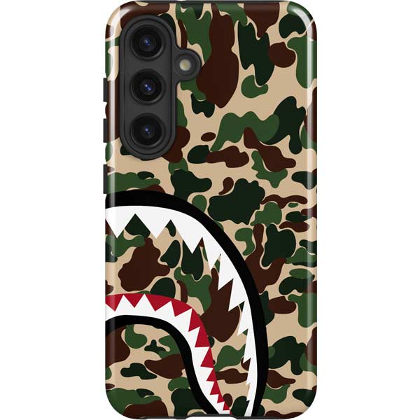 Shark Teeth Street Camo Galaxy S25 Plus Impact Case