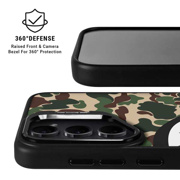Shark Teeth Street Camo Galaxy S25 Plus Kickstand Case