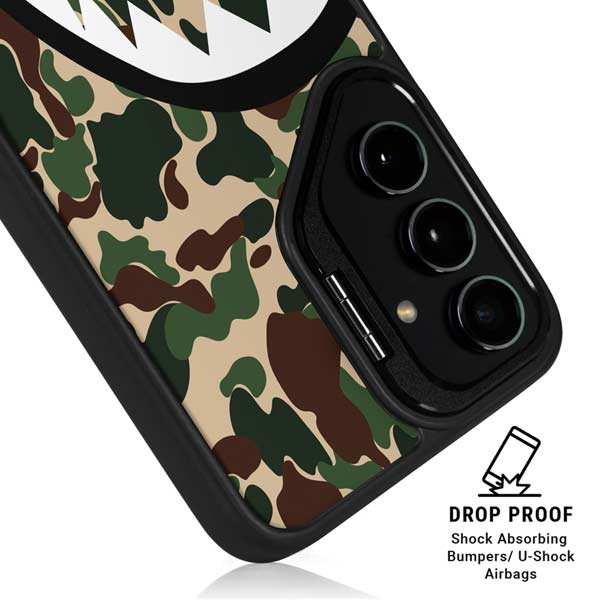 Shark Teeth Street Camo Galaxy S25 Plus Kickstand Case