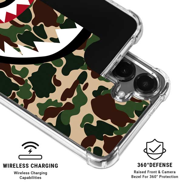 Shark Teeth Street Camo Galaxy S26 Clear Case