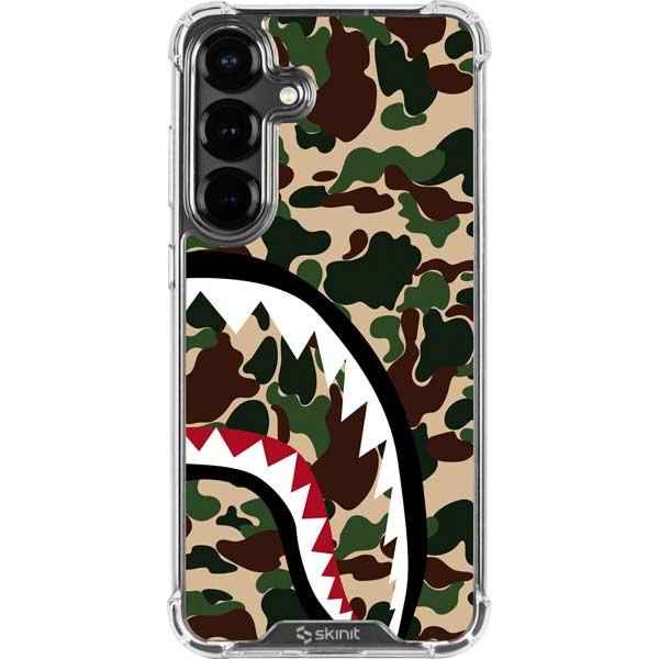 Shark Teeth Street Camo Galaxy S26 Plus Clear Case