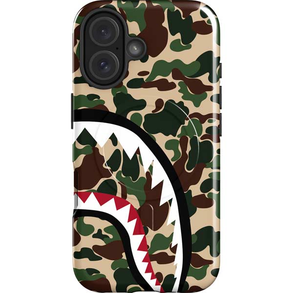 Shark Teeth Street Camo iPhone 16 Plus Magsafe Impact Case