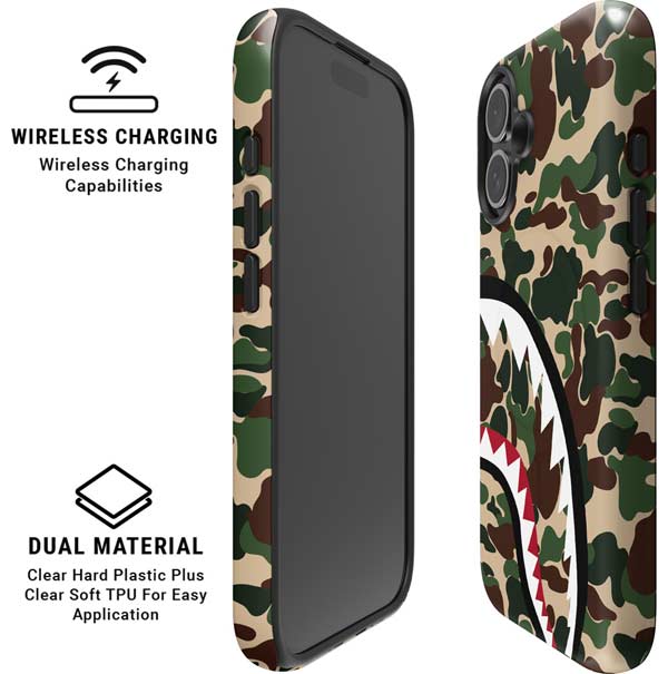 Shark Teeth Street Camo iPhone 16 Plus Magsafe Impact Case
