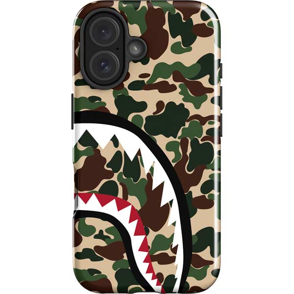 Shark Teeth Street Camo iPhone 17 Impact Case