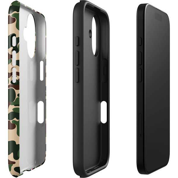 Shark Teeth Street Camo iPhone 17 Impact Case