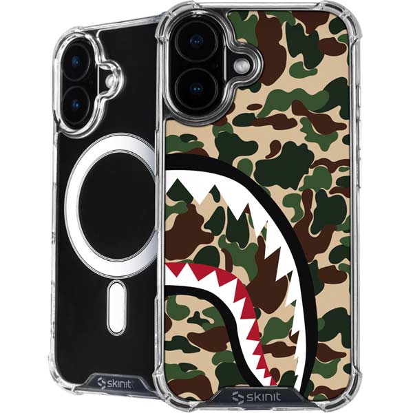 Shark Teeth Street Camo iPhone 17 MagSafe Case