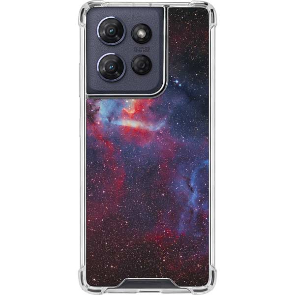 Sharpless 2-132 Emission Nebula Moto G 5G (2025) Clear Case