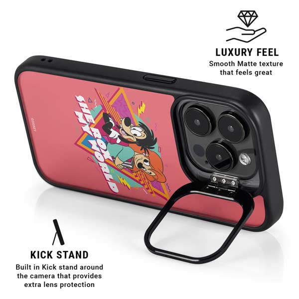 Disney She Rox My World iPhone 14 Pro Max Kickstand Case