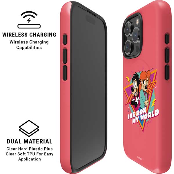 Disney She Rox My World iPhone 16 Pro Max Magsafe Impact Case