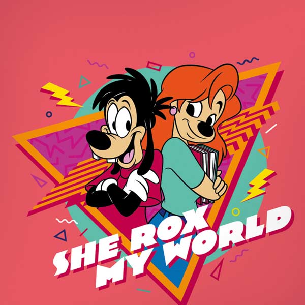 Disney She Rox My World iPhone XS Skin