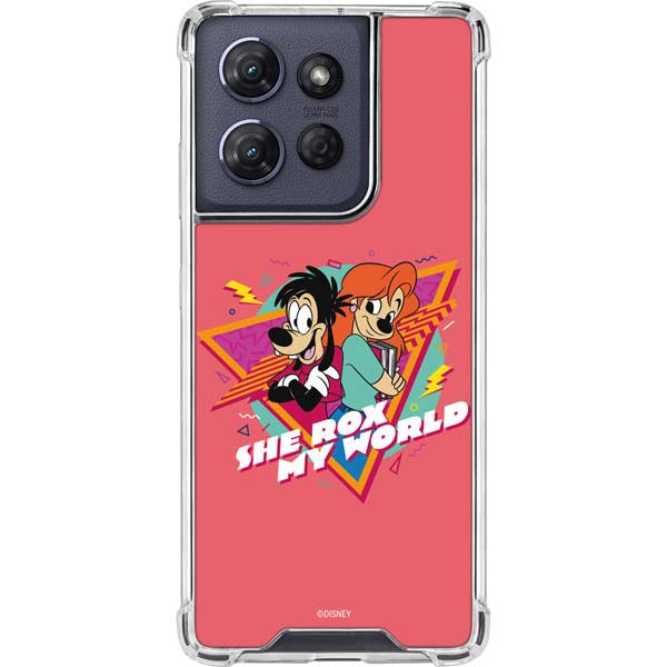 Disney She Rox My World Moto G 5G (2025) Clear Case