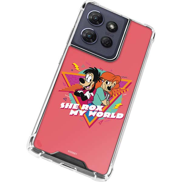 Disney She Rox My World Moto G 5G (2025) Clear Case