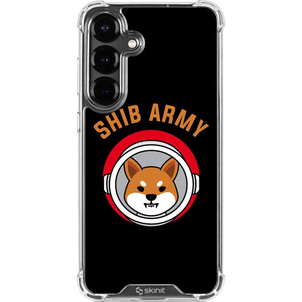 Shib Army Crypto Galaxy S26 Plus Clear Case