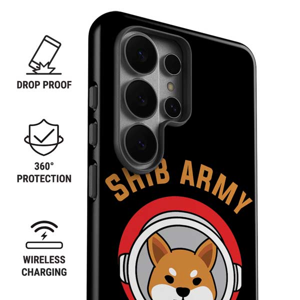 Shib Army Crypto Galaxy S26 Ultra Impact Case