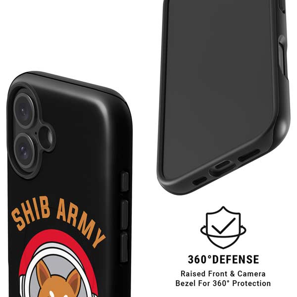 Shib Army Crypto iPhone 16 Plus Magsafe Impact Case