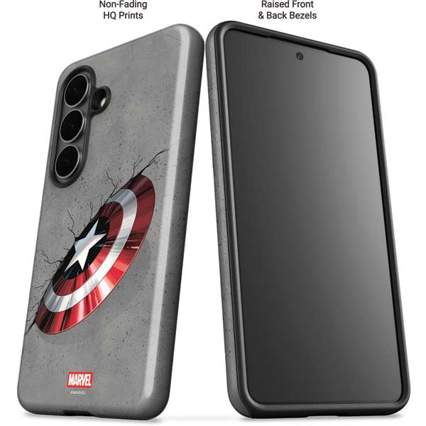 Marvel Captain America Shield Break Galaxy S26 Plus Impact Case