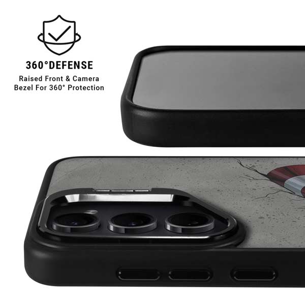 Marvel Captain America Shield Break Galaxy S26 Plus Kickstand Case