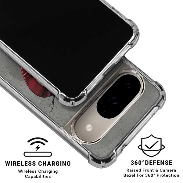 Marvel Captain America Shield Break Google Pixel 10 Clear Case