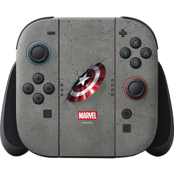 Marvel Captain America Shield Break Nintendo Skins