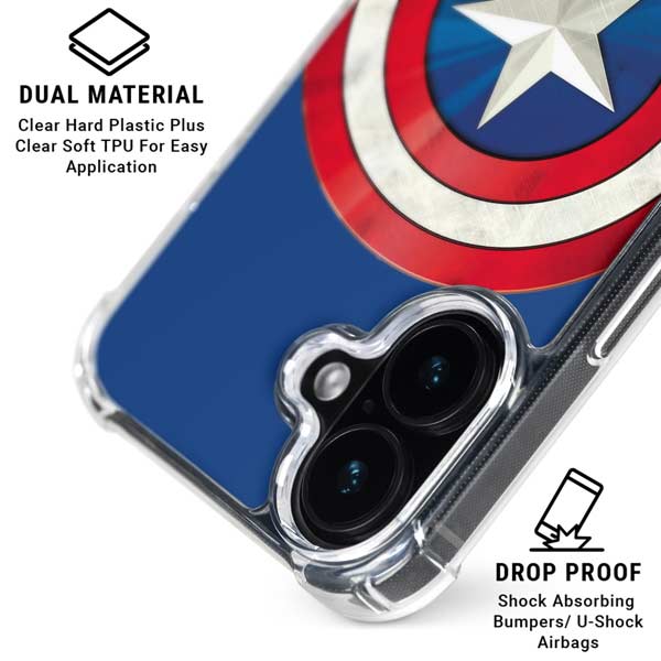 Marvel Captain America Shield iPhone 17 MagSafe Case