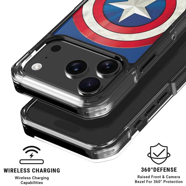 Marvel Captain America Shield iPhone 17 Pro MagSafe Case